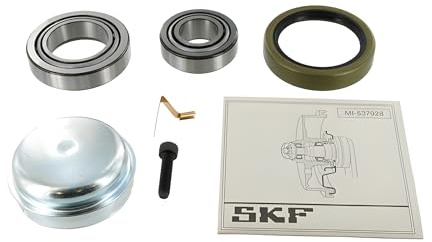 SKF Radlagersatz mit Wellendichtring VKBA 6645 Position Vorderachse Höhe 111mm Länge 111mm Breite 84mm - OE Qualität