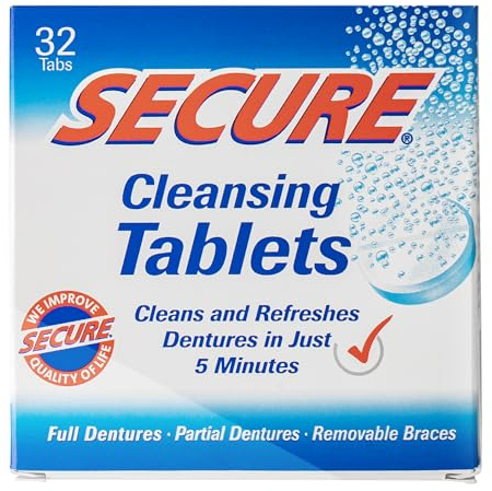 Secure - Secure Denture Cleansing Tablets 32 tabs
