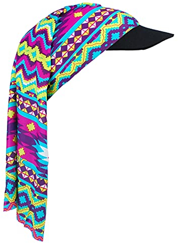 P.A.C. Visor Pachamama Multifunktionstuch - Coolmax Schlauchtuch, Kopftuch, Stirnband, Mütze, Kappe, Unisex, Neoprenschild