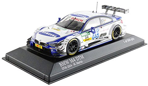 Minichamps – 410142424 – BMW M4 DTM – 2014 – Maßstab 1/43 – Weiß/Blau