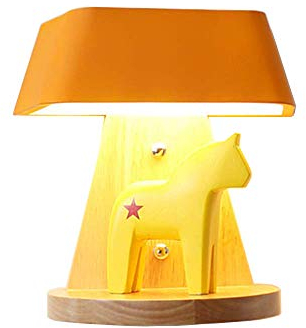 Modern LED 3W Eiche Wandleuchte Orange Funktion Eisen Wandlampe Jungen Und Mädchen Warm Nachttischlampe Wohnzimmer Wand Beleuchtung