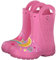 CrocsFL G205956 - Stivale di gomma da ragazza con cuori Galactic RnBt G, Rosa (Pink lemonade), 34/35 EU
