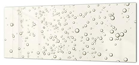 Concept Crystal Toughened printed glass backsplash - Kitchen wall splashback Water&Fire Series BBS06: