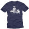 Cooles Roller T-Shirt für Herren Blau Bedruckt mit 125er Special Zubehör Größe XXXL