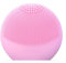 FOREO LUNA play smart 2-2-in-1 Hautanalyse & Reinigungsbürste - Reisezubehör - Silikon-Gesichtsmassagegerät - Travel-Essentials - App-verbunden - Tickle Me Pink