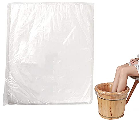 80 Pcs Disposable Foot Bath Bag Thicken Foot Bath Basin Bags Multifunctional Foot Tub Liners Disposable for Massage Centers Bath Centers Home Foot Spa Pedicure