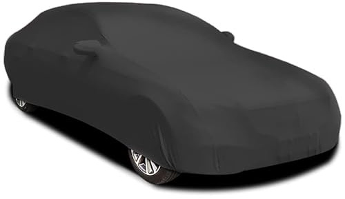 Autoabdeckung für Audi RS6 C7.5 Avant Wagon 2015 2016 2017 2018, Perfekte Stretch Abdeckplane Autoplanen, Formanpassend Atmungsaktiv aus Stoff, Winddicht Staubdichtes Autoplane, Car Cover