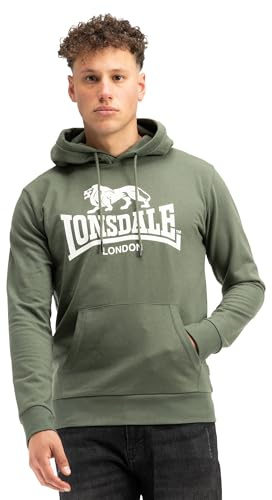 Lonsdale Herren Kapuzensweatshirt schmale Passform FREMINGTON