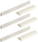 Cheerock 6Pcs Guitar Bone Nuts and Saddle, Blank Guitar Bridge Saddle and Nut, Pure Bone Nut and Saddle for Electric Bass Acoustic Classical Guitar Mandolin Banjo Ukulele DIY