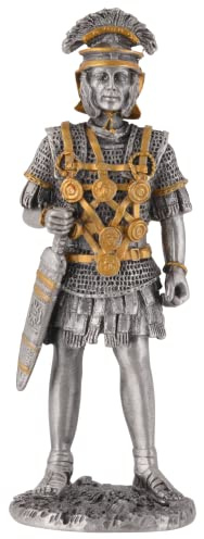 VOGLER Joh. Vogler GmbH Römischer Legionär mit Schwert, aus Zinn, mit Silber-und goldfarben bemalt, by Veronese