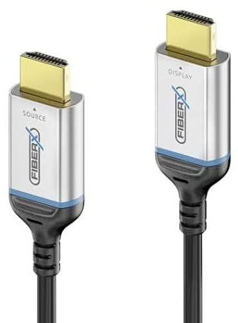 Purelink FX-I380-015 Zertifiziertes 8K Ultra High Speed HDMI AOC Glasfaser Kabel - 15,00m