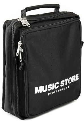 MUSIC STORE Wolfmix W1 Controller Tasche, Maßgeschneidert, Schwarz, Optimaler Schutz vor Staub und Kratzern, Stoßfest, mit Zubehörfach, Hochwertiges Nylon