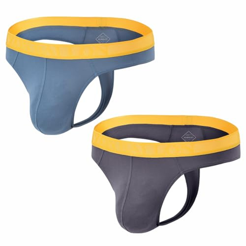 ZONBAILON Herren Tanga Unterwäsche Sexy Herren G-String Butt-Flaunting Tongs Undie T-Back Unterwäsche