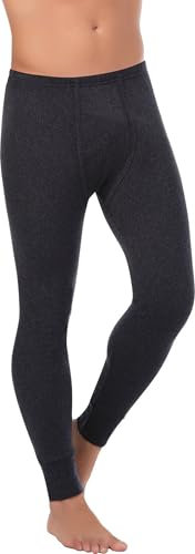 BestSale247 Herren Thermo Unterhose Lang Männer Skiunterwäsche Thermounterwäsche Funktionsunterwäsche (4XL, Dunkelgrau)