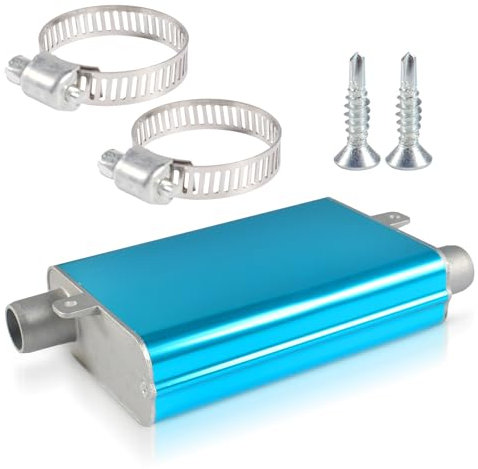 Parking Heater Exhaust Silencer Kit, Stainless Steel Heater Muffler, Automotive Exhaust Mufflers, Exhaust pipe silencer 24mm, diesel car heater accessories