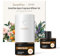 SenseFlow Aroma Diffuser für Ätherische Öle SF101, Wasserloser Ultraschall Duftstecker Raumduft, 100% pflanzlich Lufterfrischer, 120-Tage Aroma für Zuhause, Hotel - bis zu 100 m² - Goldene Wärme