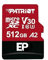 Patriot Memory EP A2 Memory Card 512 GB MicroSDXC V30 U3 Class 10 (PE