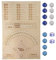 Baseball Brettspiel - Holzwürfelspiel | Lustiges Baseball Brettspiel | Brettspiel Mit Massivholzwürfel | Baseball Spiele | Ballspiel