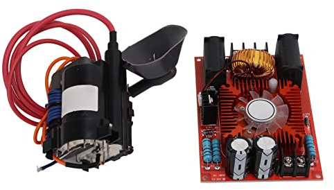Induction Forge, Dynavap High Voltage Generator Heating Module DC12‑30V ZVS Driver Board Coil Power Supply Induction Heater for Jacob Ladder, Marx Generator