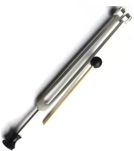 JCXIOC Stimmgabel Niederfrequenz-Stimmgabel, 15 Hz–45 Hz, Stimmgabeln aus Aluminiumlegierung, Set, Musik-Schlaginstrument(40Hz)