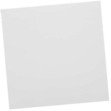 WOONEKY Paint Your Own Ceramic Square Plate with Delicate Texture and Vibrant Colours Handmade White Ceramic Plate for DIY Crafts and Home Decor and Artistic Creations