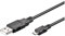 Wentronic Câble de raccordement USB Fiche A/Fiche micro B 5m