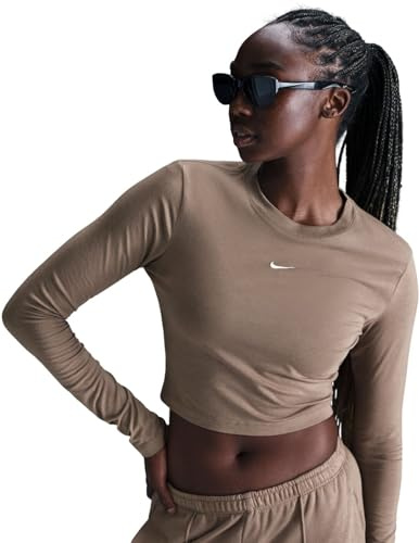 Nike Damen Chll KNT Ls CRP T-Shirt (1er Pack)