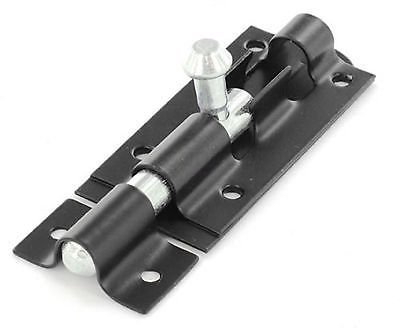 ChoicefullBargain 150mm(6) - Door Bolt Black Tower Bolt Gate Shed Door Slide Bolt