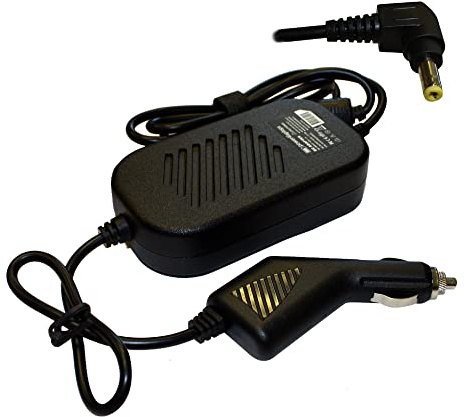 Power4Laptops DC Adapter Laptop Car Charger Compatible With Panasonic ToughBook CF-53