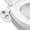 Luxe Bidet Neo 185 – Selbstreinigende Dual Düse – Frische, Wasser ohne Elektrik Mechanische Bidet WC-Aufsatz (weiß und weiß)