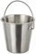 IBILI 711810 Seau INOX, Gris 10 x 10 x 10 cm