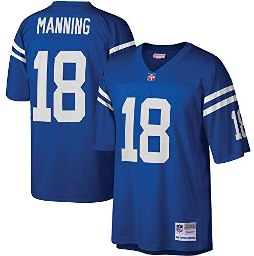 Mitchell & Ness Herren Colts 98 Peyton Manning T Shirt, Royal, M EU