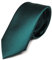 TigerTie Herren Krawatte 6 cm schmale Satin Tie in grün petrol dunkles türkis einfarbig uni Business, festliche Veranstaltungen und Freizeit