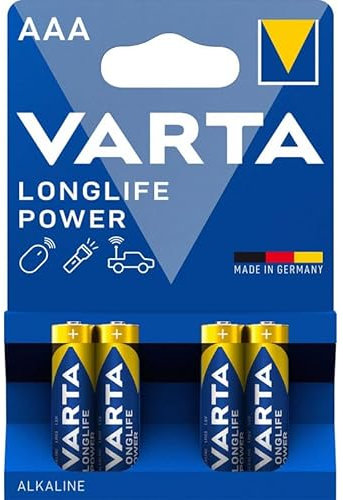 Varta HIGH ENERGY AAA Alkaline 1.5V non-rechargeable battery - non-rechargeable batteries (Alkaline, 1.5 V, AAA/MICRO/LR03)