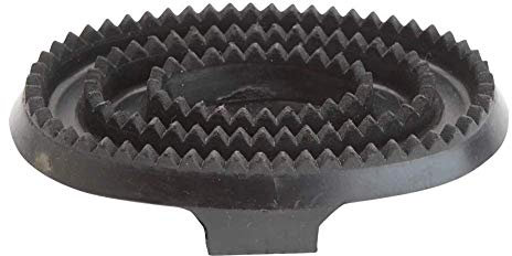Rascadera de goma Horka, negro, talla única