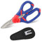WORKPRO Forbice per Elettricisti con Funzione Spelacavi 2 in 1, 150 mm