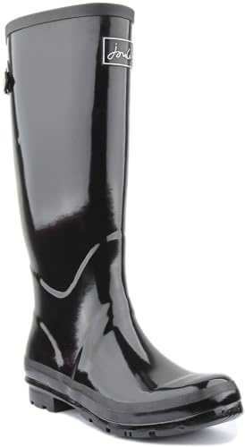 Joules Fieldwelly Stivali da Pioggia Lucidi Colore Nero