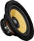 Monacor SPH-174KE Haut-parleur de grave médium hi-fi avec châssis classique et membrane de haute qualité Convient pour un montage dans des enceintes closes Noir/beige