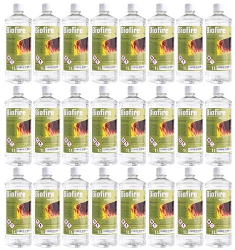 30L Bioethanol fuel liquid for bio ethanol fireplaces Premium Grade Quality Clean Burn Camping Garden