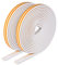 E-SMARTER Weather Strip Tape, 2pcs Soundproof Draught Excluder for Door& Window, 9mm*6mm*6m, Total 12m Dustproof Draft Excluder, EPDM Foam Waterproof Draught Excluder Tape, Fits for Wet Condition