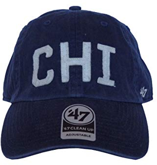 47 Brand Clean Up Chicago Cubs Strapback Herren Cap - Navy - Einheitsgröße verstellbar