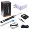 NewHail TS80P 12V/30W Type C USB Digital OLED Display Smart Electric Soldering Iron Welding Tool Kit Programmable Portable Mini Soldering Iron Station with B02 Tip + Power Supply + Solder Wire + Stand