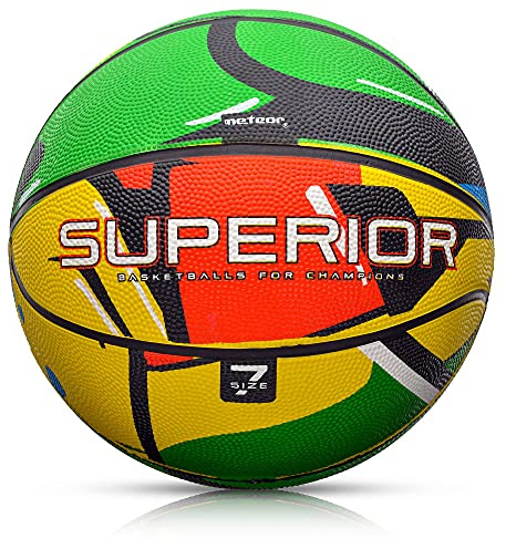 Meteor® Dribble Kinder Mini Basketball Größe #7 - Ideal für Jugend-Training, Weich Mit Griffiger Oberfläche
