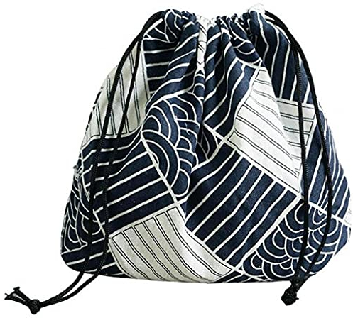 Ruluti Mittagessen Bento Box Bag Drawstring Tuch Mittagessen Kühler Kasten Isolierte Coole Einkaufstasche