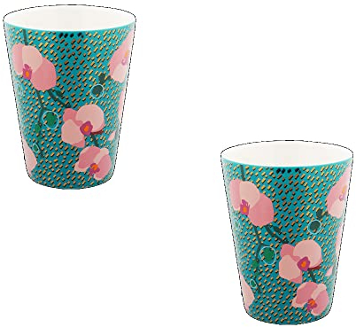 Pylones, 2 Kaffeebecher 45 cl - Maxi Cup Orchid Blue aus China