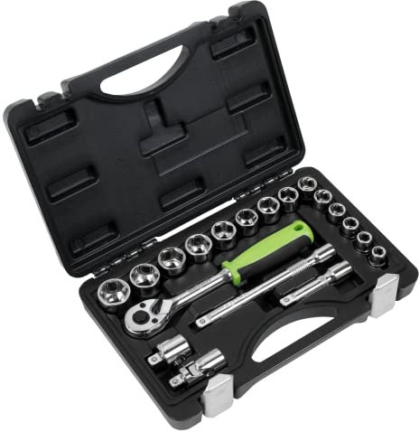 Sealey 3/8 Sq Drive Socket Set - Metric 19pc S01235