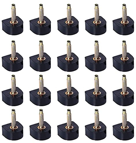 Puntas de Tacón,Reparación de Zapatos de Tacón Alto Stiletto Tacones de Repuesto,Zapato de Tacón Alto Tapas de Talón,Puntas Levantamiento de Zapatos Antideslizante Reparación de Tapones,10 Pares