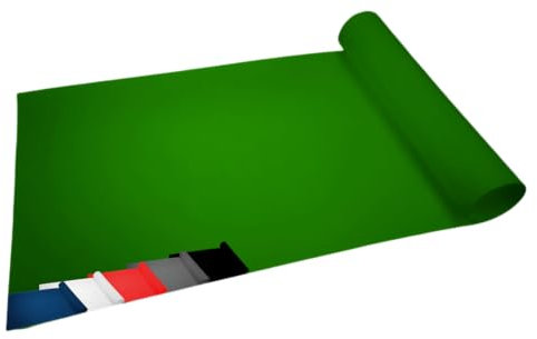 MadeInNature - Tapis de Passage, Longueur au Choix, Rouge de Cannes, Blanc, Gris, Noir, Jaune, Bleu, Vert - Moquette pour Mariage, Anniversaire (Vert 1x6m)