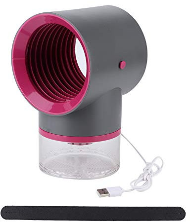 DC5V photocatalyseur ménage moustique tueur répulsif lumière tueuse pour femme enceinte bébé fruit mouche receveur piège(noir)