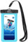 MoKo Funda Impermeable Universal para iPhone 14 13 12 11 Pro MAX X/XR/XS MAX, Samsung S21/S20/S10/S9, A10E, Note 10 y Smartphone 7 Pulgadas- Bolsa Universal Waterproof IPX8 Certificado, Azul Cielo